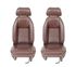 TR4-6 Suffolk Seats with Head Rests - Vinyl - Pair - RR1541 - 1